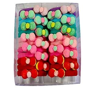 DMS RETAIL Elastic Hair Rubber Bands For Kids Ponytail Holder Hair Ties ...