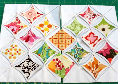 Cathedral Window Quilting Tutorial 的图像结果