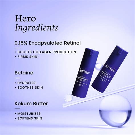 Buy Retinol Serum for Anti Aging in India | Foxtale