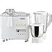 Buy USHA Plastic JMG 3345 230 Watts Juicer Mixer Grinder (White, 2 Jars ...