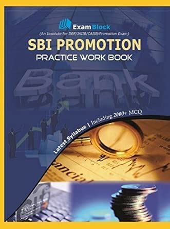 SBI Promotion Practice Work Book : Examblock Experts: Amazon.in: Books