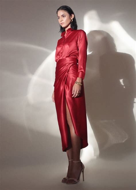 Shop Red Babe Co-ord Set Online – Studioanne