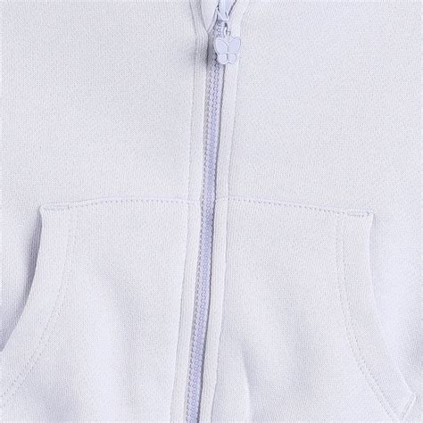Buy Juniors Solid Hooded Sweatshirt with Zip Closure and Long Sleeves ...