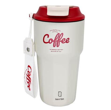 Buy House of Quirk 420ML Stainless Steel Coffeemate Tumbler, Double ...