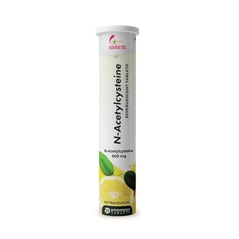 N-ACETYL CYSTEINE EFFERVESCENT TABLETS by 6TH AND NAATURALS : Amazon.in ...