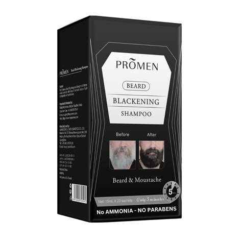 Buy Bemen Beard Blackening Shampoo | 5 Minutes Moustache And Beard ...
