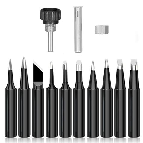 Serplex® Soldering Iron Tips Kit, 10Pcs Assorted Soldering Tips for ...