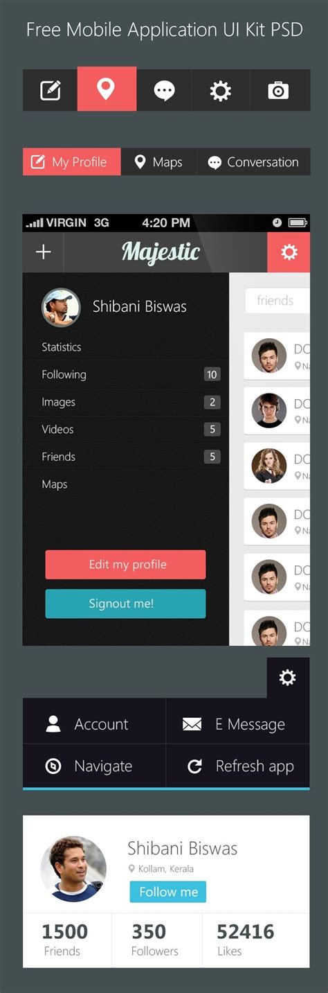 Image result for Free JavaScript Mobile UI