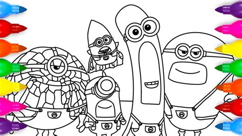 Image result for Exploding Minions Coloring Pages