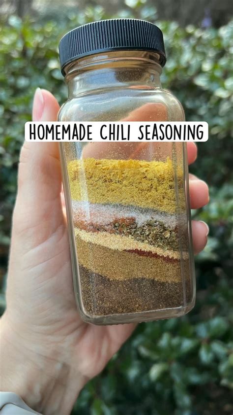 Homemade chili seasoning – Artofit