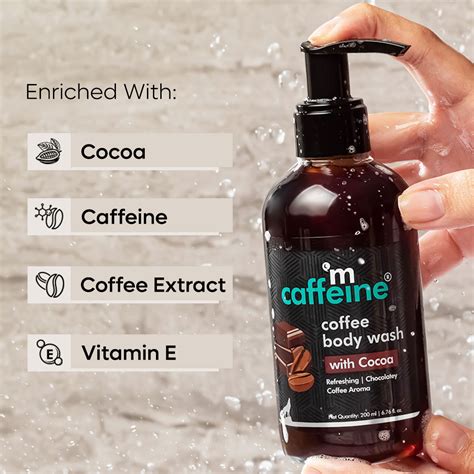 Mcaffeine Coffee Body Wash with Cocoa, 200 ml Price, Uses, Side Effects ...
