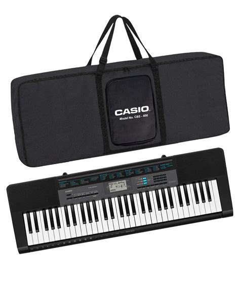 Casio CTK-2550 61-Key Portable Keyboard with Carry Case (Black ...
