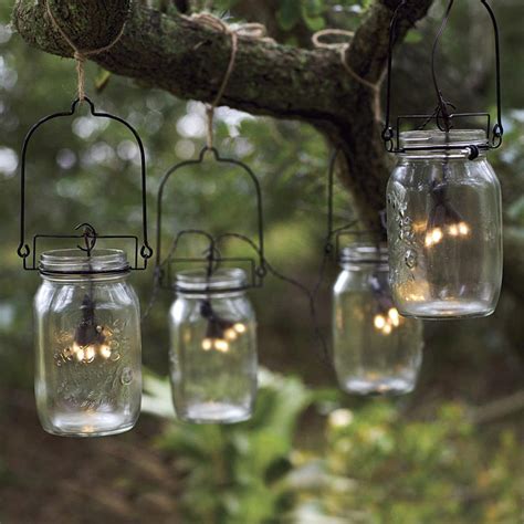 Image result for Solar Mason Jar String Lights
