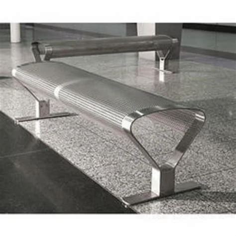 Stainless Steel Benches - Mild Steel Three Seater Waiting Chairs ...