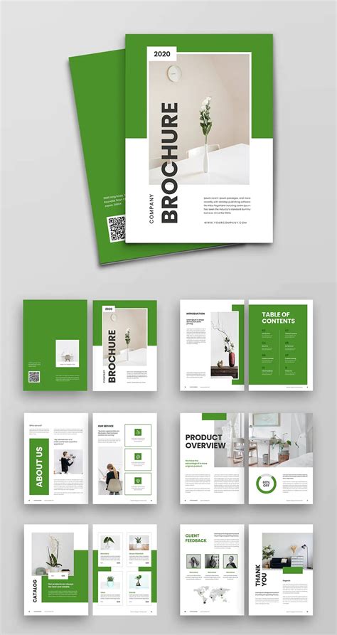 Modern brochure template eps indd – Artofit