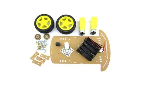 Line Follower DIY Kit Compatible With Arduino