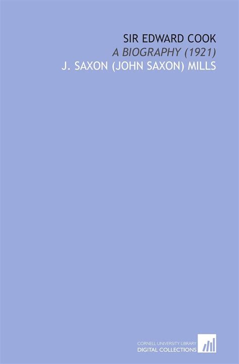 Sir Edward Cook: A Biography (1921) : Amazon.in: Books