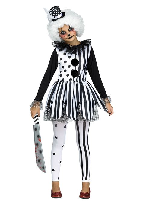 Killer Clown Costume for Girls | Girl's Evil Clown Costumes
