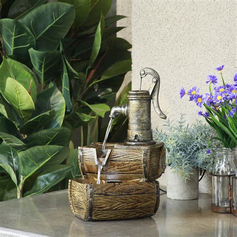 Alpine Corporation Rustic 14 OutdoorIndoor 2-Tier India | Ubuy