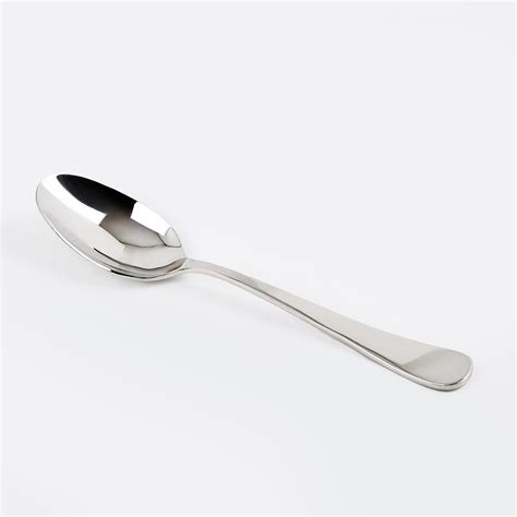 Buy Glister Rosemary Set of 6 Stainless Steel Dinner Spoons from Home ...