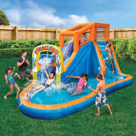 Image result for Inflatable Water Slide Fun