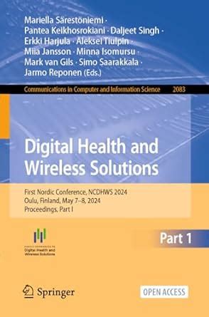 Buy Digital Health and Wireless Solutions: First Nordic Conference ...
