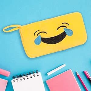 Buy Kiddiewink Yellow Lots of Laugh Emoji Cute Soft Plush Cartoon ...