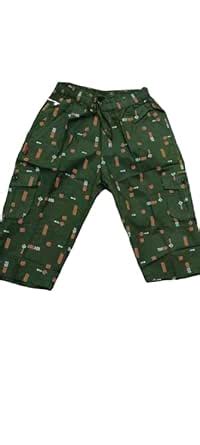 Buy VOLCANO RABBIT Men's 3/4 Cotton Cargo Shorts Pants Casual Loose ...