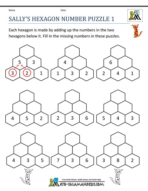 Image result for Math Puzzles 1st Grade