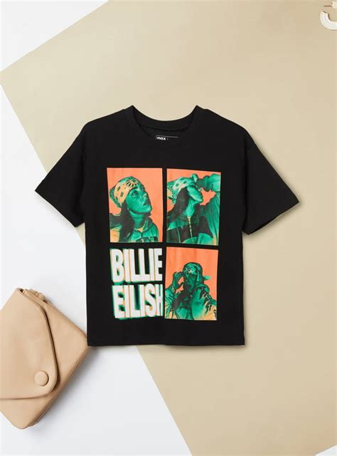 Buy Girls Billie Eilish Printed T-shirt Online at just Rs. 499.0 ...