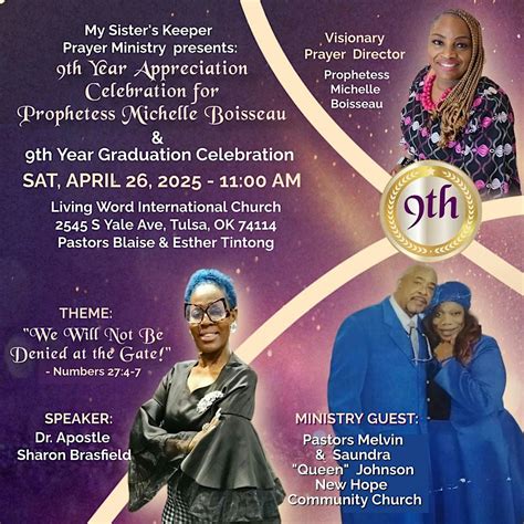 9th Year Appreciation for Prop. Michelle Boisseau & 2025 Class ...