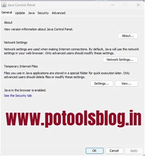 Java Settings for Finacle - Revised 2025