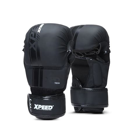 XPEED Striking MMA Gloves | Matt PU Grappling Glove for Martail Arts ...
