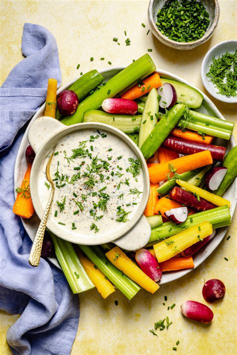 Green Goddess Ranch Dressing - All the Healthy Things