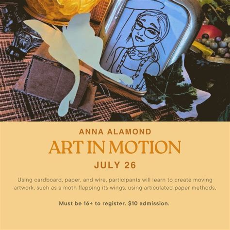 Craft & Create : Art in Motion with Anna Alamond, 1001 Ryan St, Lake ...