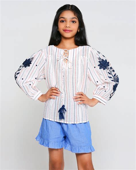 Shop Tops for Kid Girl Online @ Best Price | The STORY Brand