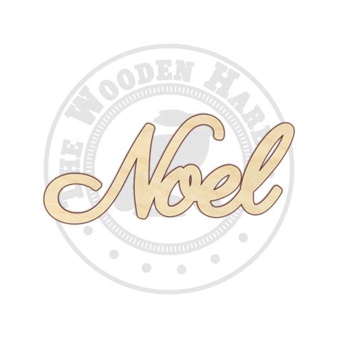 Noel - Wood Noel Sign - Noel Wood Sign - Noel Wooden Sign - Wood Cutout ...
