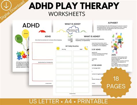 Unlocking Potential: The Transformative Power of Worksheets for ADHD ...