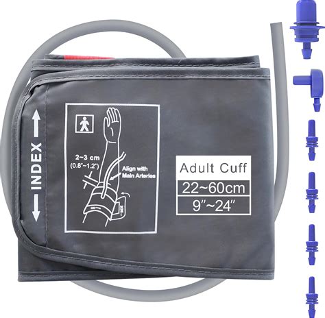 Extra Large Blood Pressure Cuff for Big Arms - 22-60CM Circumference, Compatible with Omron BP ...