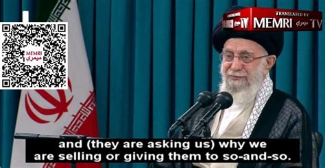 Khamenei Alludes To Drone Supply To Russia | MEMRI
