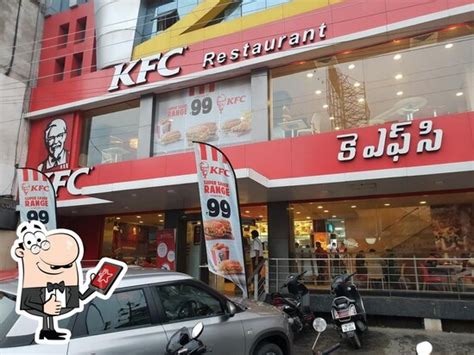 Menu at KFC, Secunderabad, Railway Station