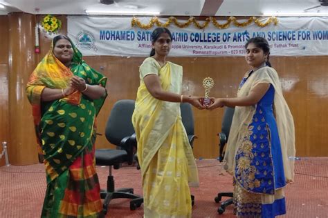 Department of Computer Science | Mohamed Sathak Hamid College of Arts ...