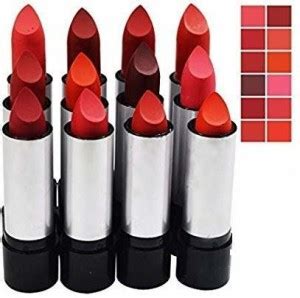 Blush18 Ultimate Combo Balm super matte lipstick Pack of-12 Multicolour ...