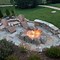Image result for Flagstone Patios with Fire Pit