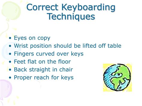 Image result for Correct Keyboarding Technique