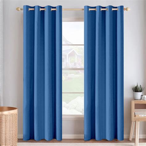 Buy Cortina 80-90% Blackout Long Door Curtains 9 Feet Set of 2 ...