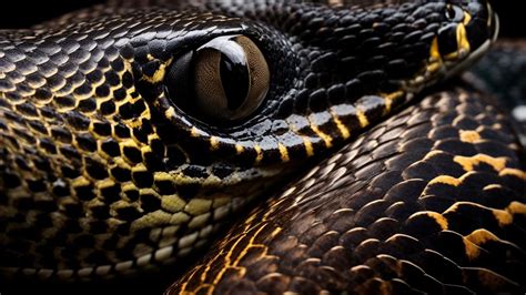 Image result for Black Python Snake