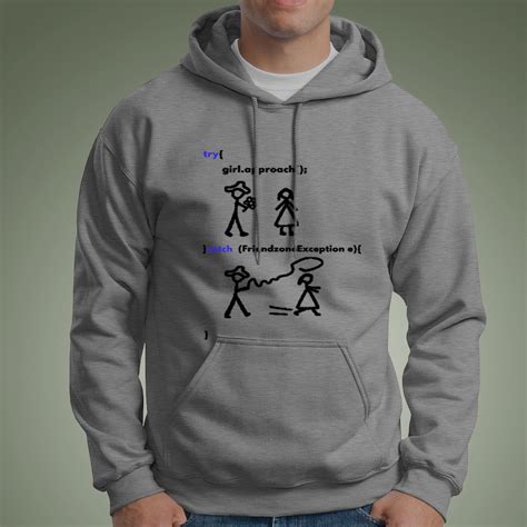 Try Catch Meme Men's Funny Programmer Hoodies – TEEZ.in