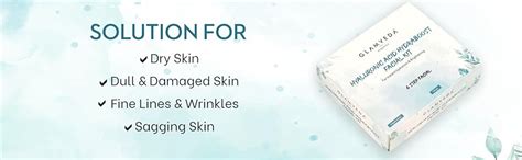 Glamveda Hyaluronic Acid Hydra boost Facial Kit | Salon Like Glow | 6 ...