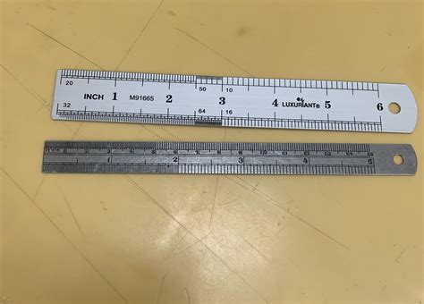 Ruler Measurements Fractions